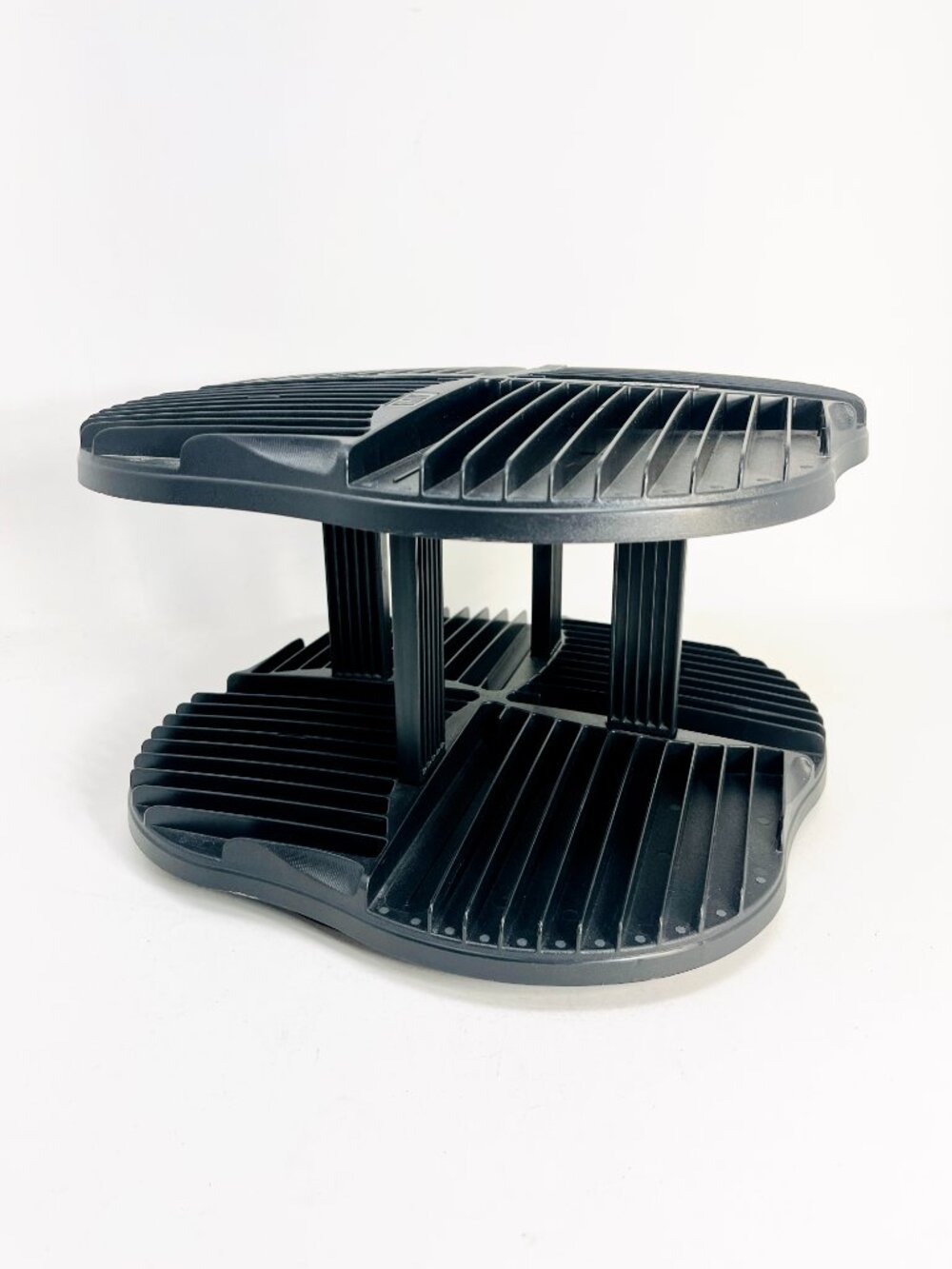 SSP-88 ALPHA CD SPINNER Tower Holds 88 DVD Storage Carousel
